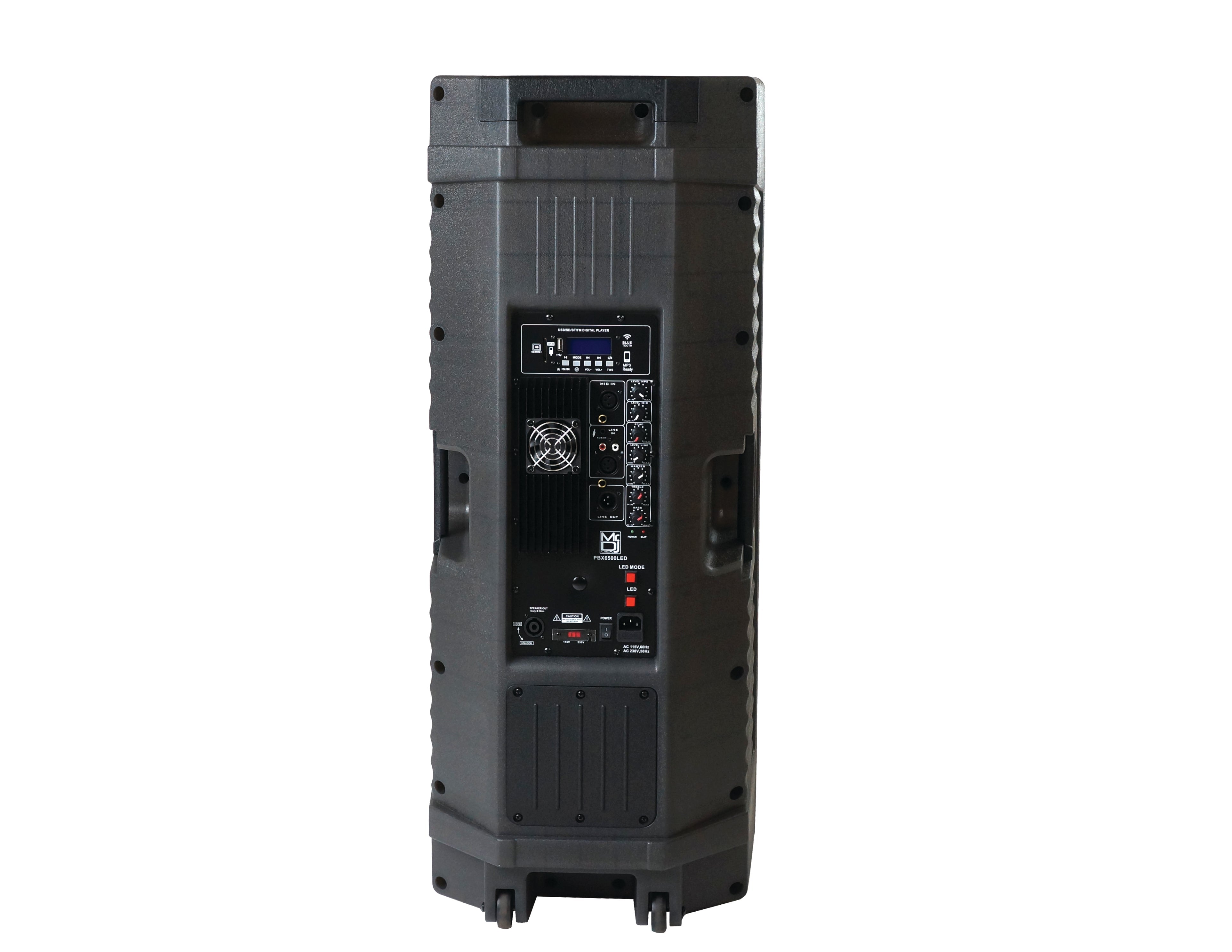 MR DJ PBX6500LED PRO Dual 15