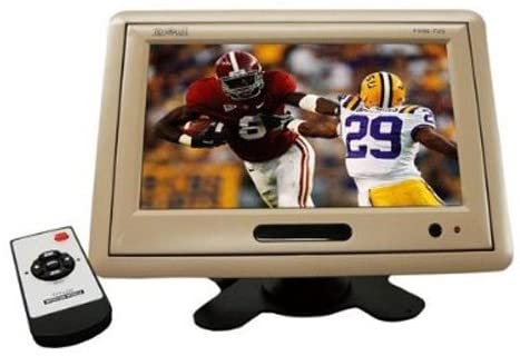 Absolute PHM709C 7" TFT LCD Headrest Monitor With Shroud And Stand