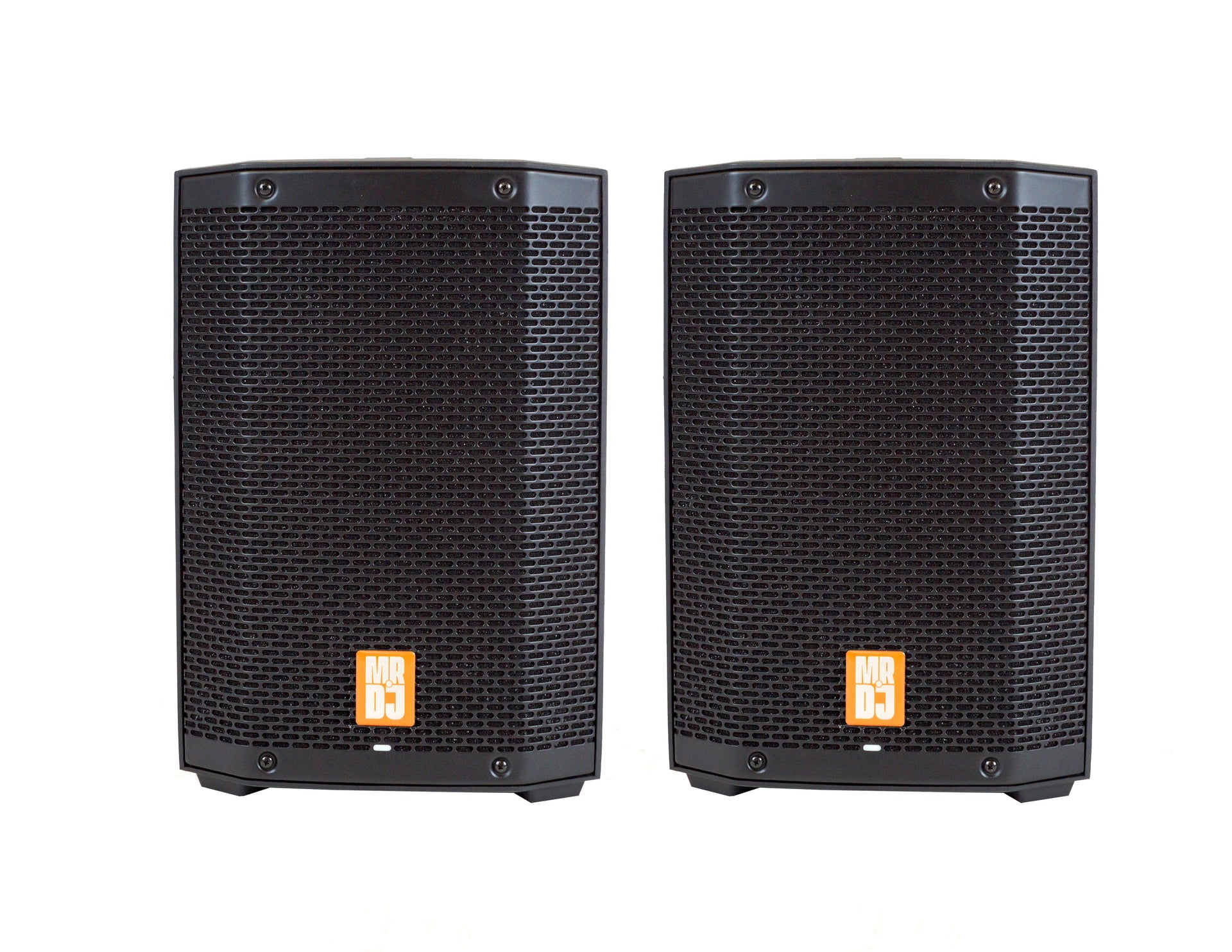 2 MR DJ PROX8PA PRO Battery Powered Active Portable PA Speaker All-in-One Array System