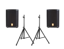 2 MR DJ PROX8PA PRO Battery Powered Active Portable PA Speaker All-in-One + Stand