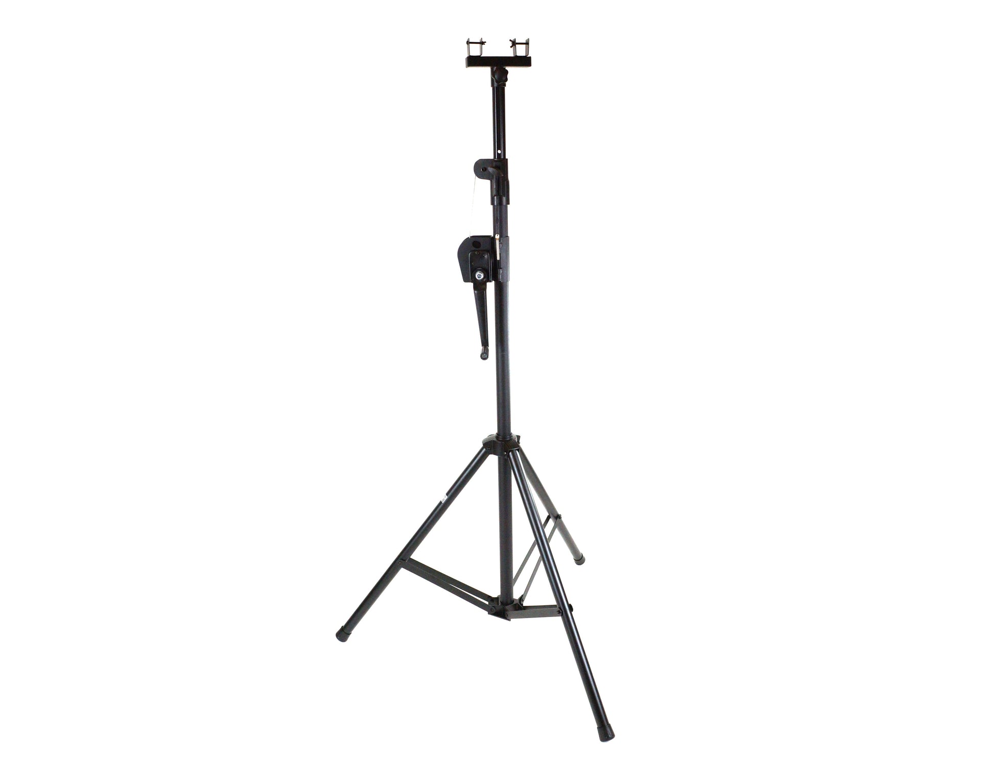 MR DJ ST150-2-6-1 DJ Lighting Truss Stand Dual Crank-Up Stand & 5FT X 6" Triangle Truss