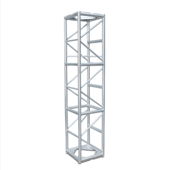 Galaxy Stage GS-2008 8' Long 20.5" Box Truss with Bolts Professional 6061-T6 Aluminum GS20 Series Truss