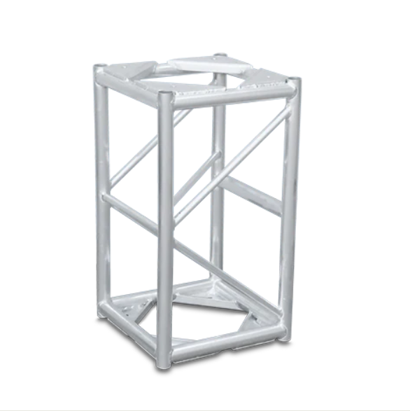 Galaxy Stage GS-2003 3' Long 20.5" Box Truss with Bolts – Professional 6061-T6 Aluminum GS20 Series Truss