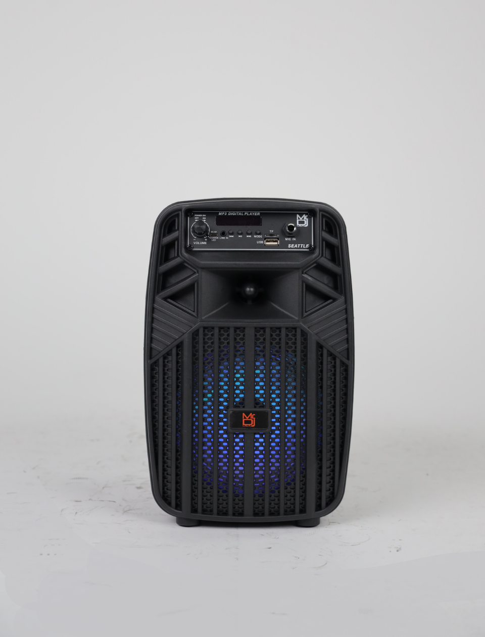 MR DJ SEATTLE 6.5" Portable Rechargeable Active Speaker 1000W
