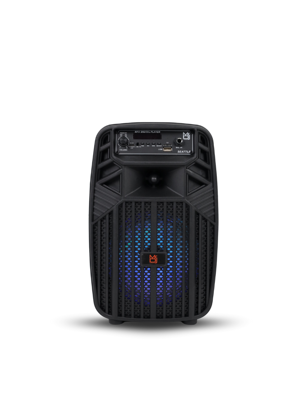 MR DJ SEATTLE 6.5" Portable Rechargeable Active Speaker 1000W