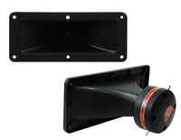 MR DJ TE100 3"x6" 300W PRO Audio PA/DJ Wide Screw-ON Type PIEZO Compression Horn Tweeter