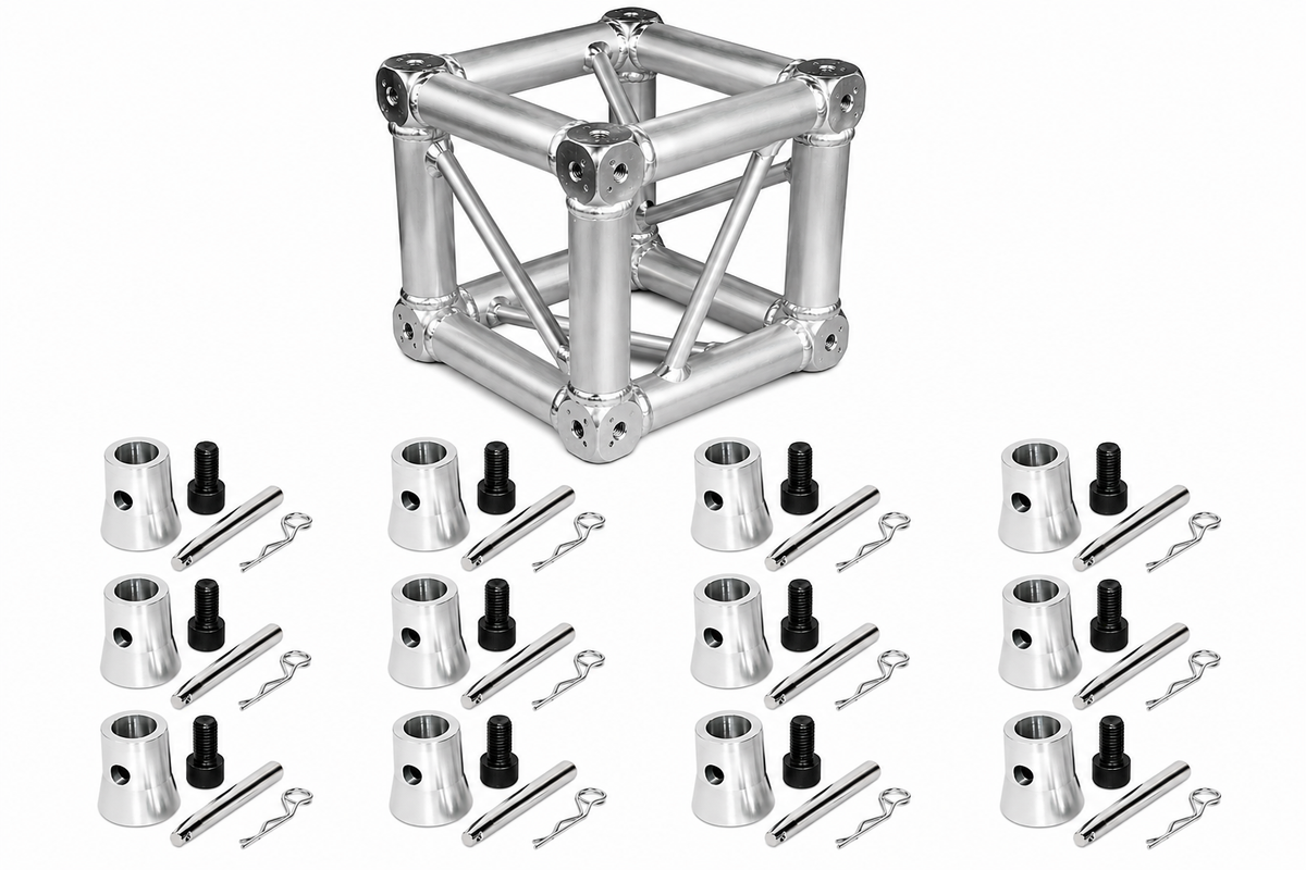 MR DJ DTJB3W Universal Corner Junction Block Box 1-6Way + 12 Half Conical Couplers