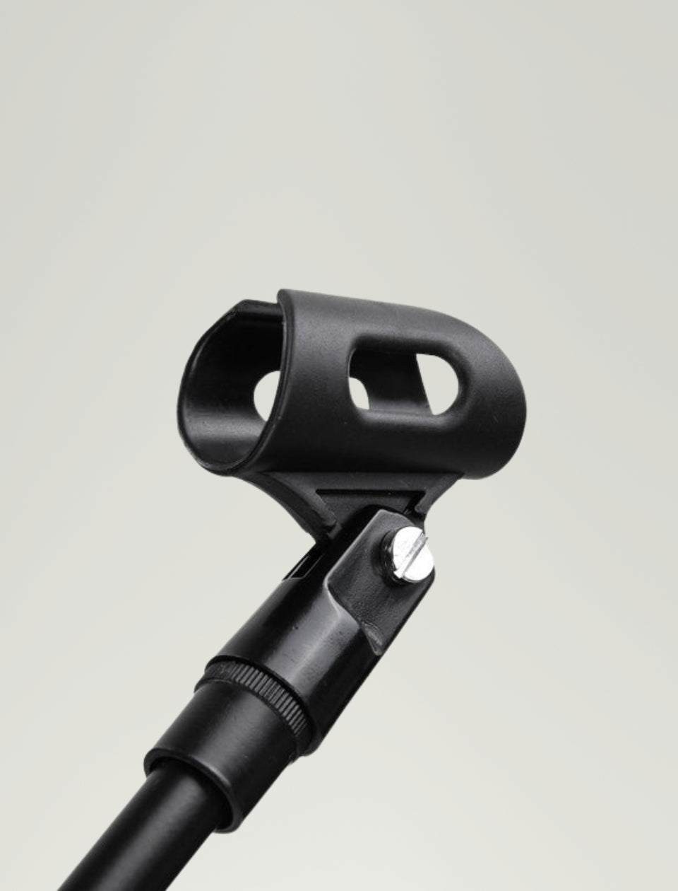 MR DJ MS600PKG 2 microphone stands with anti-slip tripod feet and boom arms ready for live use, featuring double the stands and all-in-one portability