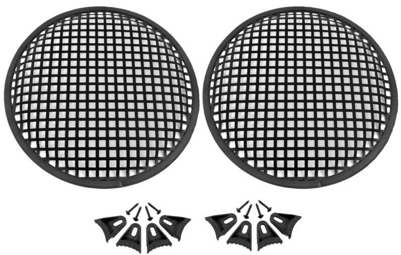 2 MK Audio MKDJS18" Subwoofer Speaker Metal Mesh Cover Waffle Speaker Grill Protect Guard DJ