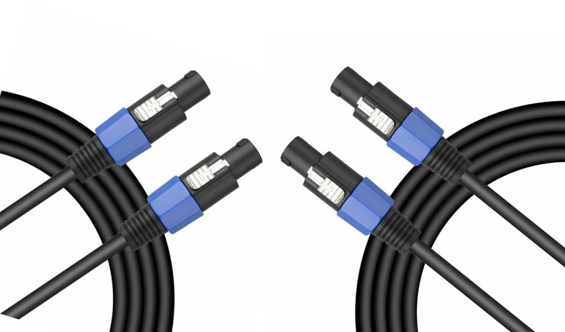 2 MR Truss TCSMSM-30 30' Speakon Male to Speakon Male PA DJ Speaker Cable