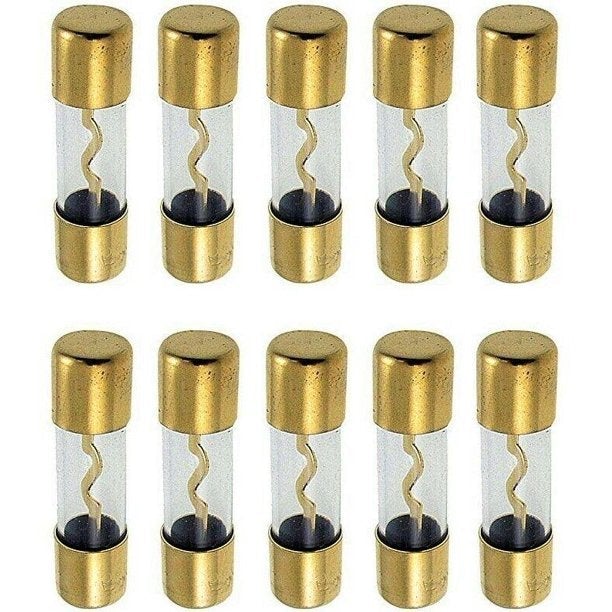 Absolute USA AGU100-20 AGU Gold Fuses 100 Amp 12 Volts Car Stereo Access