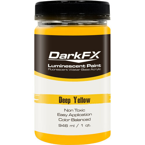 Antari DFX-VL1QT-DYL Antari DarkFX UV Paint (Deep Yellow, 1 Quart)