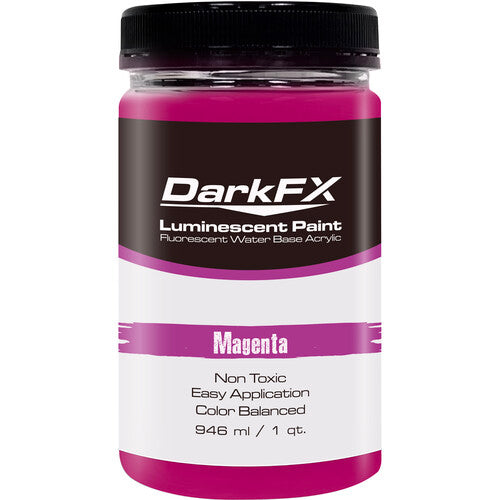 Antari DFX-VL1QT-MGT DarkFX UV Paint (Magenta, 1 Quart)