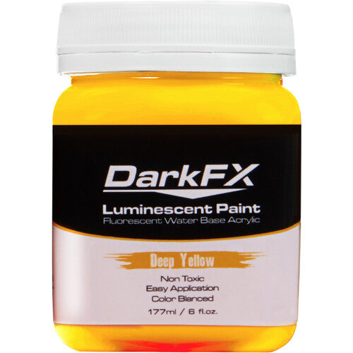 Antari DFX-VL6OZ-DYL DarkFX UV Paint (Deep Yellow, 6 Ounces)