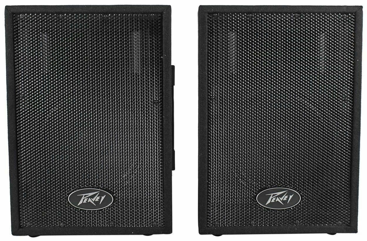 Peavey DJ 2-Way 100 Watt PA Speaker System with 10" Woofers 2 Speakers PVi10