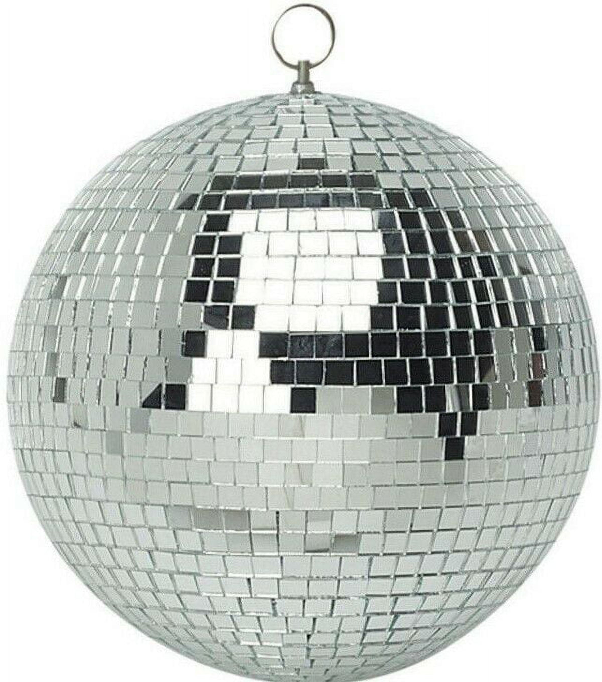 8" Mirror Balls Silver Covered with Tiny Mirrored Squares