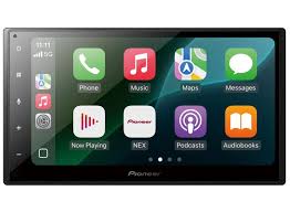 Pioneer DMH-1800NEX 6.8" Double DIN Multimedia Receiver + Kit Fit 14-18 Chevy 1500