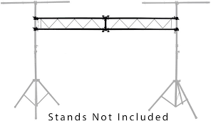 MR DJ LSBS10 10' I-Beam Lighting Portable Truss Section Add to Speaker stands or Extension