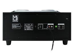 MR DJ Matrix BK 6.5" Powered Speaker, Built-in Bluetooth, USB/SD Card Reader
