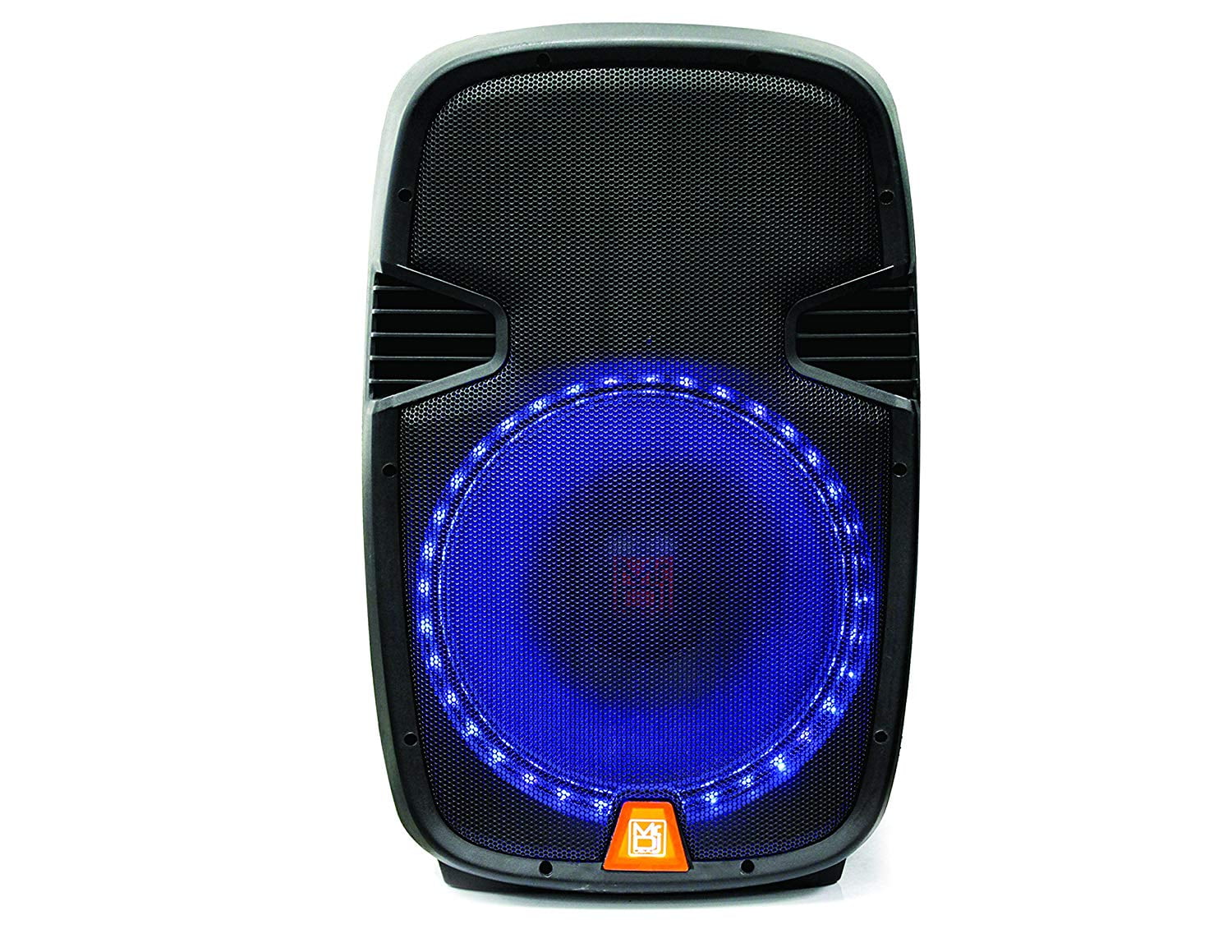 MR DJ PBX2659S 15" 2-Way Portable Pasive Speaker with LED Accent Lighting
