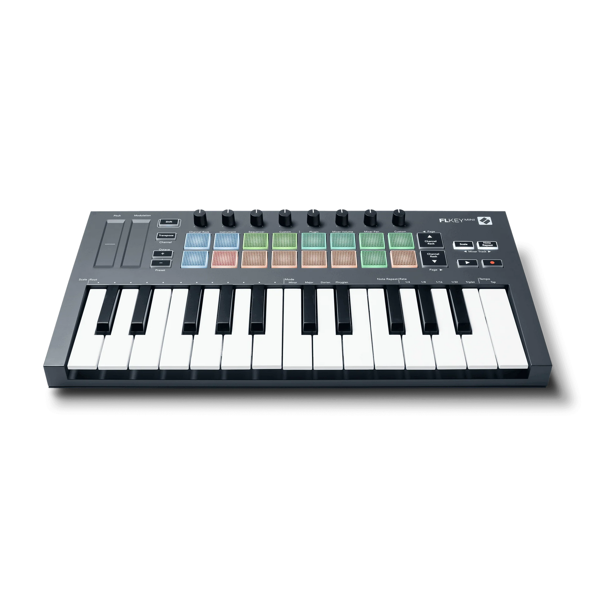 Novation FLKEY-MINI USB MIDI Keyboard Controller for FL Studio (25-Mini Keys)