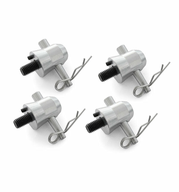 Galaxy Stage GS34-C12 4-Pack Half Conical Connection Set for GS34 Corner Blocks Includes Pins & Safety Clips