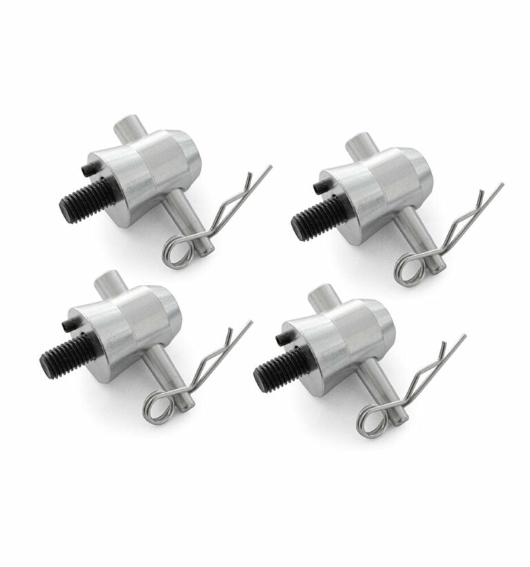Galaxy Stage GS34-C12 4-Pack Half Conical Connection Set for GS34 Corner Blocks Includes Pins & Safety Clips