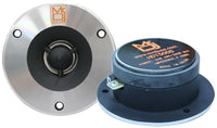 MR DJ HDT500S Pair Slim 4" 600W Chrome High Compression Titanium Bullet Super Tweeter