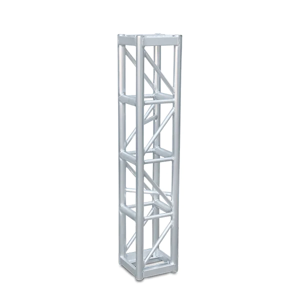 Galaxy Stage GS-1205 5' Long 12" Box Truss with Bolts Professional 12" Square Aluminum Truss Section
