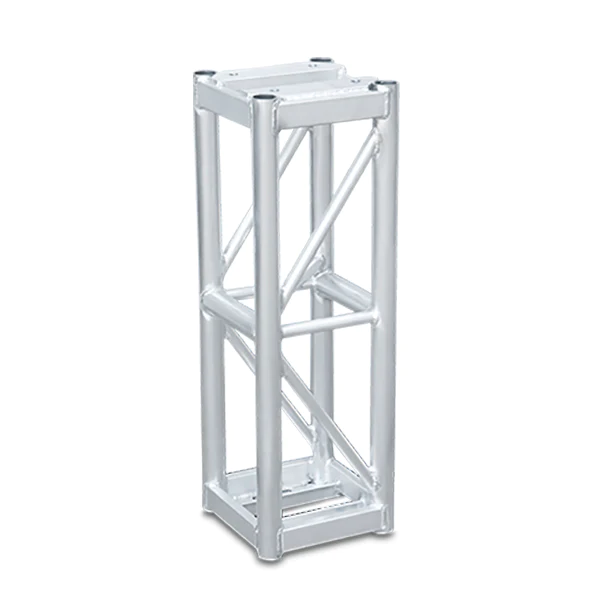 Galaxy Stage GS-1203 3' Long 12" Box Truss with Bolts Professional 12" Square Aluminum Truss Section