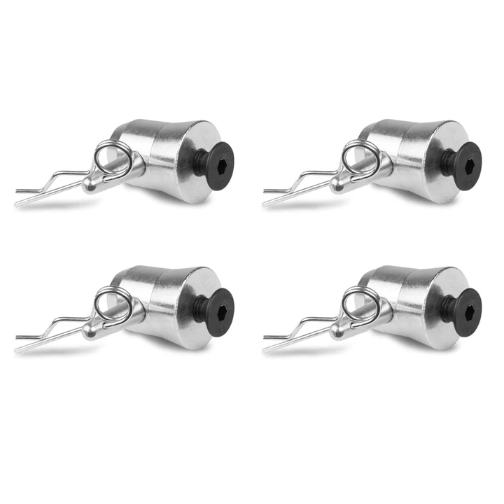 Galaxy Stage GS34-CC4BP 4-Pack of Half Conicals for Base Plates Professional GS34 Truss Connection Hardware Kit