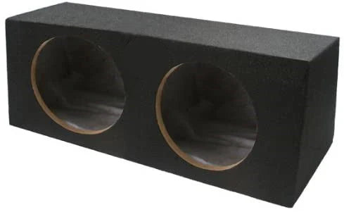 Absolute MDHF10  10" Dual Universal Sealed Enclosure Hatchback Angled Box