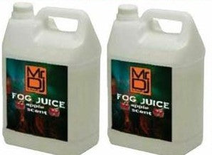 2 MR DJ Strawberry Scent Gallons of Fog/Smoke/Haze Machine Refill Liquid Juice