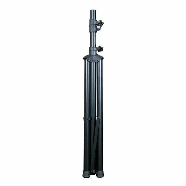 MR DJ SS750PKG 2 Universal Folding Tripod PRO PA DJ Stage Speaker Stand folded for easy transport