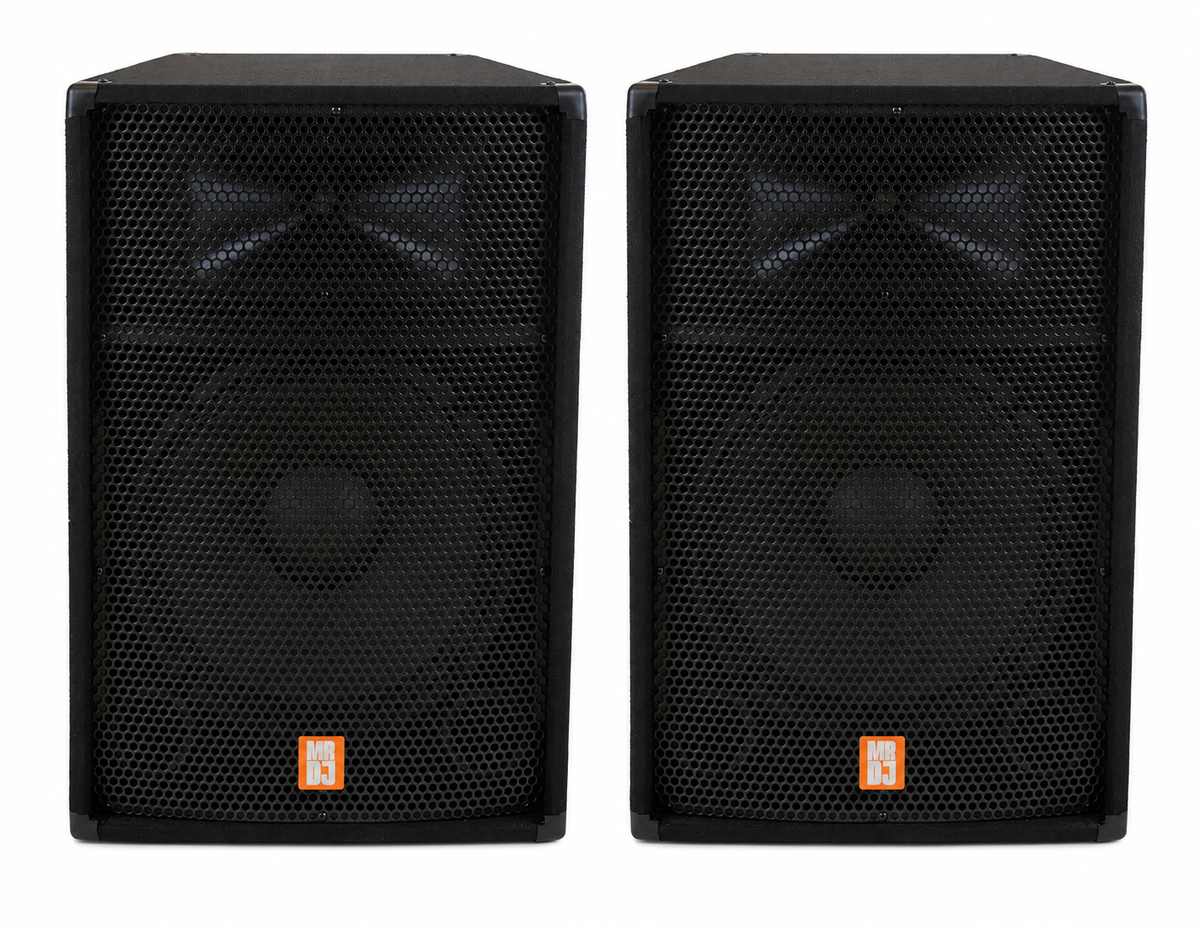 2 MR DJ PSS2500 Single 18" Passive 2500 Watts 2-Way DJ/PA PRO Audio Loudspeaker