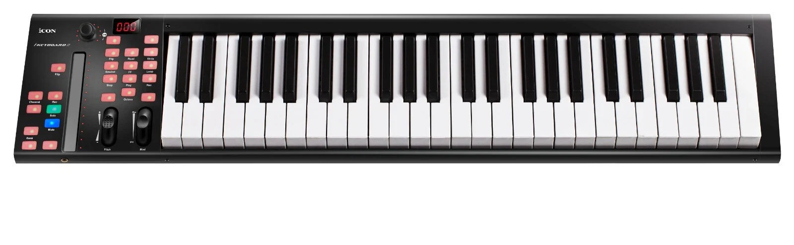ICON PRO Audio IKEYBOARD 5X - 49 Key Semi Weighted MIDI Keyboard Piano Action