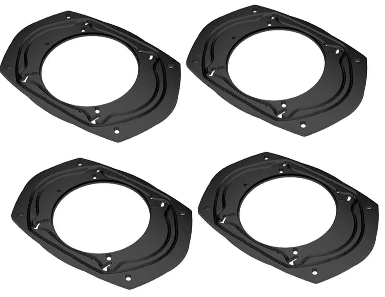 XP Audio XSPBA6x9-4 4 Universal Speaker Adapter Brackets 6x9" 6x8" to 6.5" 6" 5.25" 5" 5x7"