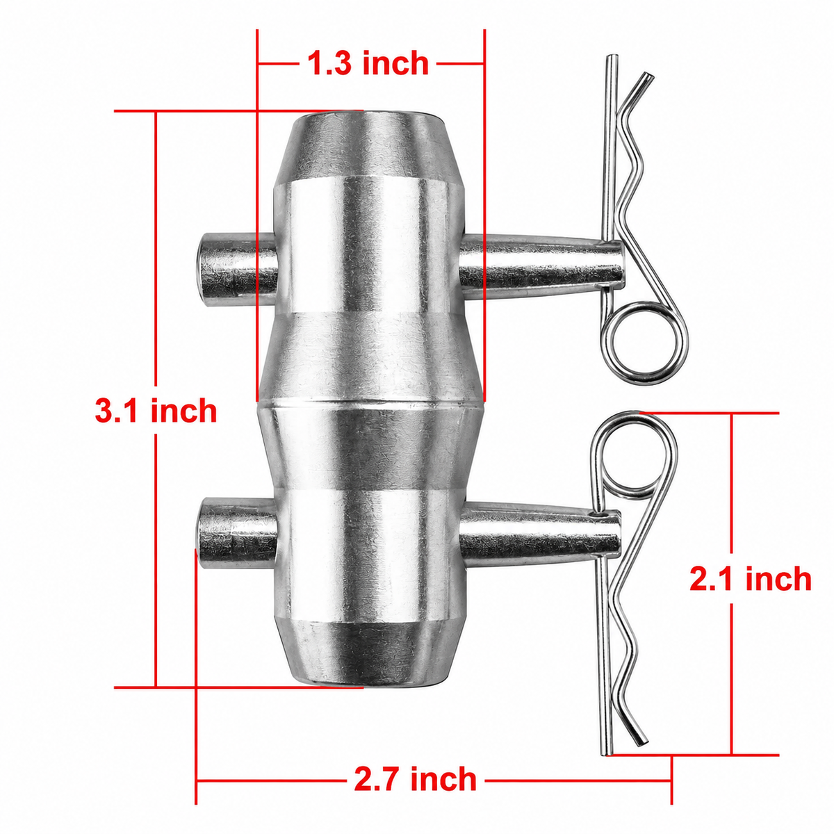 MR DJ DTDCC30 Double-Ended Conical Coupler for 50mm Stage Lighting & Square Truss Systems