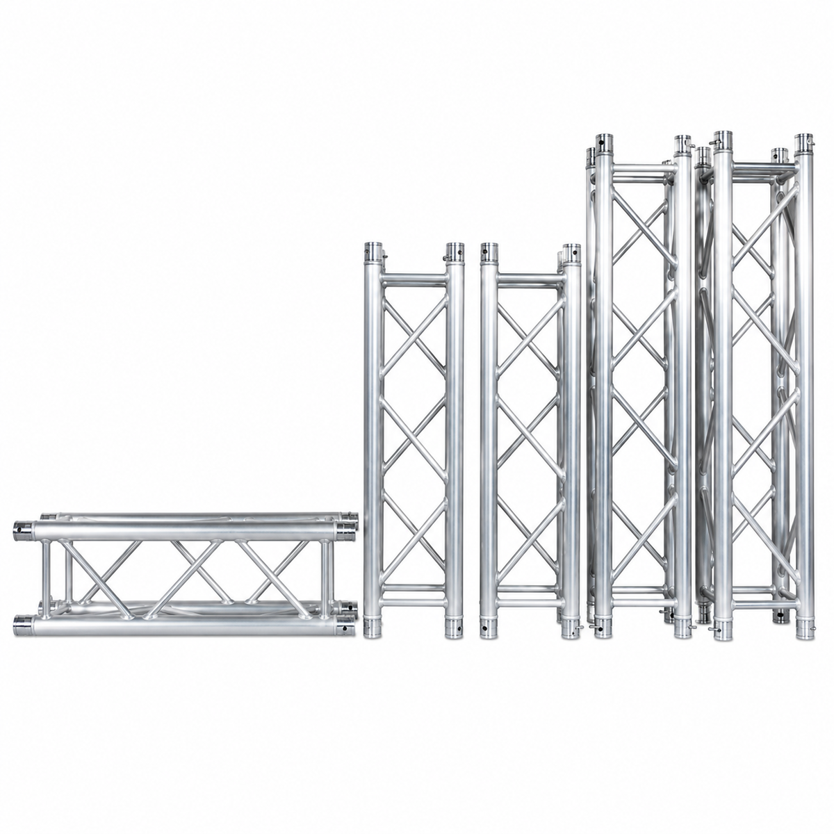 MR DJ USA DTSQ1312 13.12 ft (4 Meter) 12" Square Aluminum Box Truss Segment
